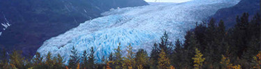 Exit Glacier in the Fall
